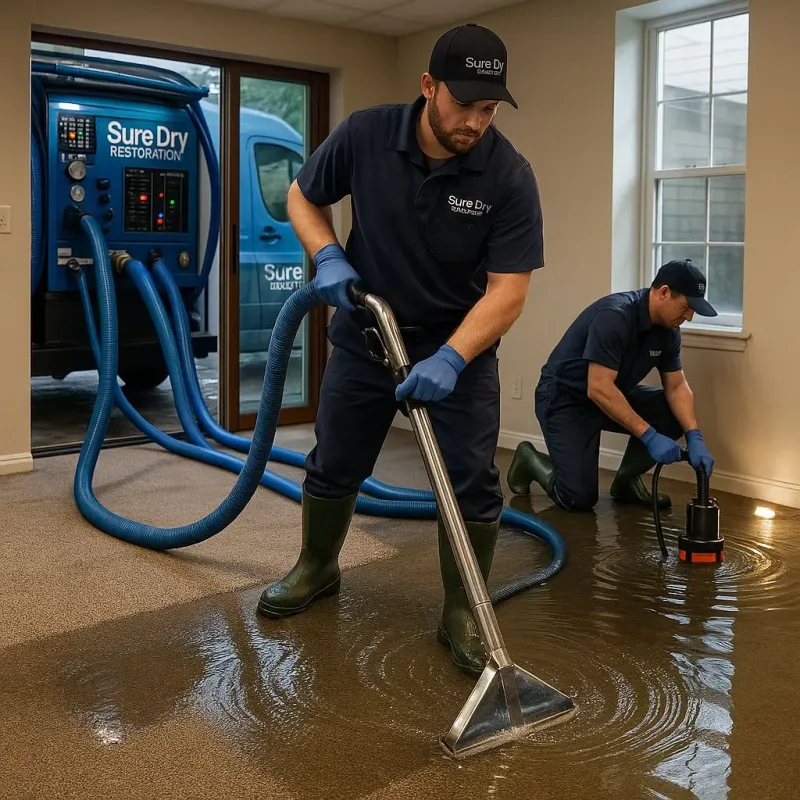 Water Extraction and Removal process in Bakersfield, CA